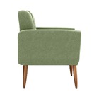 Poltrona Decorativa Havana Boucle Oliva F-494