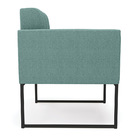 Poltrona Decorativa Industrial Preto Kit 2 Elisa Bouclê D03 -