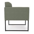 Poltrona Decorativa Industrial Preto Kit 2 Elisa Bouclê D03 -