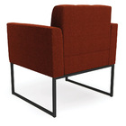 Poltrona Decorativa Industrial Preto Kit 2 Elisa Bouclê D03 -