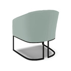 Poltrona Decorativa Industrial Preto Kit 2 Stella Cotelê Int/