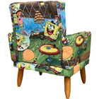 Poltrona Decorativa Infantil Confortável Para Quarto Suede Co