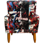 Poltrona Decorativa Infantil Confortável Para Quarto Suede Co