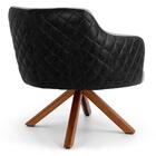 Poltrona Decorativa Jade Base Giromad Giratória C-315 Corano