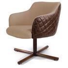 Poltrona Decorativa Jade Base Xis Giratória B-10 Corano Tress