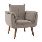 Poltrona Decorativa Japeri Inca Sépia