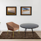 Poltrona Decorativa Jobim Pés De Ferro Gold Bouclé Marrom - M