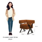 Poltrona Decorativa Kira Pés De Metal Estilo Industrial Boucl