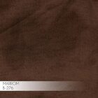 Poltrona Decorativa Kitana Pés Champagne Giratório Veludo Mar