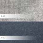 Poltrona Decorativa Kitana Pés Palito Pu Sintético/linho Cinz