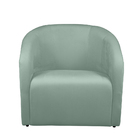 Poltrona Decorativa Lara Veludo Acqua - Montanaris Decor