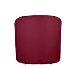 Poltrona Decorativa Lara Veludo Vermelho - Montanaris Decor