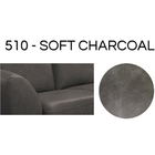 Poltrona Decorativa Laura 65cm Couro Cinza - Sallar Home