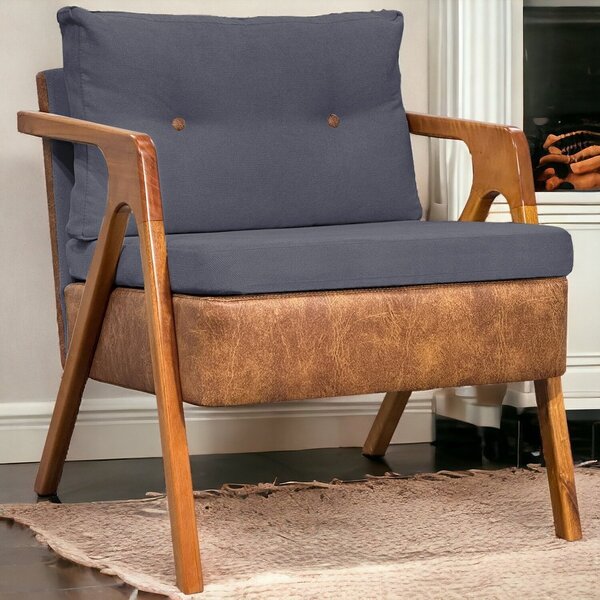 Poltrona Decorativa Laura Premium Para Sala De Estar Cinza