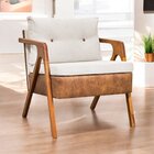 Poltrona Decorativa Laura Premium Para Sala De Estar Off White