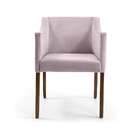 Poltrona Decorativa Lila - Domi Móveis - Rose