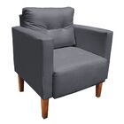 Poltrona Decorativa Lívia Corino Pés Chanfrado D'rossi - Graf