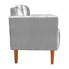 Poltrona Decorativa Lívia Para Sala E Recepção Suede Acetinad