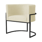 Poltrona Decorativa Luana Base Preta Suede Cores - Ds Estofad