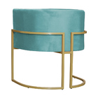 Poltrona Decorativa Luana Luxo Veludo Cores - Ds Estofados -