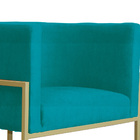 Poltrona Decorativa Luana Para Escritório Suede Cores - Ds Es