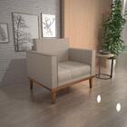 Poltrona Decorativa Luca Bom Pastor Madeira Maciça