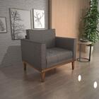 Poltrona Decorativa Luca Bom Pastor Madeira Maciça