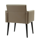 Poltrona Decorativa Luca Soft Sala De Recepção Em Tecido Sint