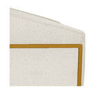 Poltrona Decorativa Luiza Base De Ferro Dourado Linho - Doce