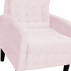 Poltrona Decorativa Luiza Para Sala Suede Cores - Ds Estofado