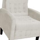 Poltrona Decorativa Luiza Pés Trapézio Suede Cores - Ds Estof