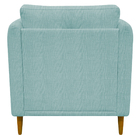 Poltrona Decorativa Luxo Para Sala Recepção Consultório Escri