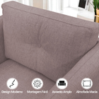 Poltrona Decorativa Luxo Para Sala Recepção Consultório Escri