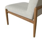 Poltrona Decorativa Madeira Maciça Jequitibá Assento Com Pers