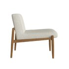 Poltrona Decorativa Madeira Maciça Jequitibá Assento Com Pers