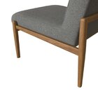 Poltrona Decorativa Madeira Maciça Jequitibá Assento Com Pers