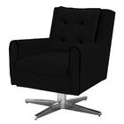 Poltrona Decorativa Madri Base Giratória - Ibiza