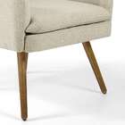 Poltrona Decorativa Melania -domi Móveis - Bege / Marrom