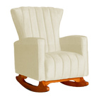 Poltrona Decorativa Melinda Pés Balanço Suede Cores - Ds Esto