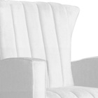 Poltrona Decorativa Melinda Pés Balanço Suede Cores - Ds Esto