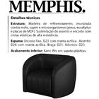 Poltrona Decorativa Memphis Corano Moll