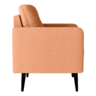 Poltrona Decorativa Miguel Boucle Mostarda