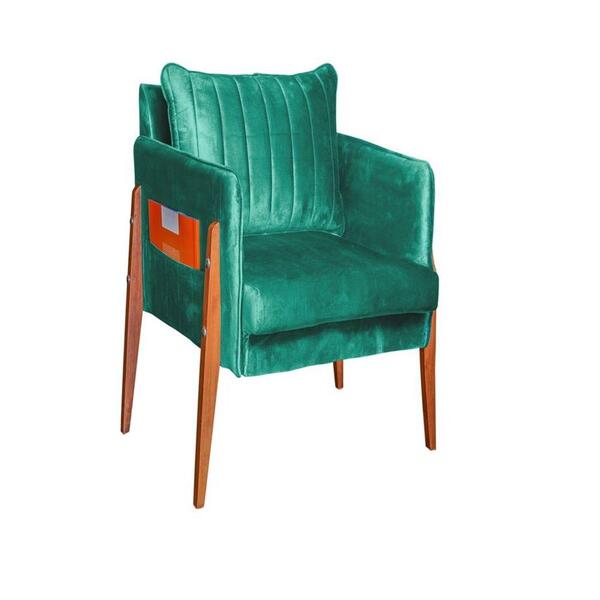 Poltrona Decorativa Milão Luxo Dora Bela Cor 0122 New