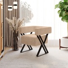 Poltrona Decorativa Mirela Pés De Metal Estilo Industrial Bou