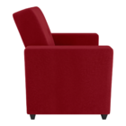 Poltrona Decorativa Múrcia Veludo Maserati Vermelho