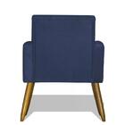 Poltrona Decorativa Nina - Azul Marinho Azul Marinho