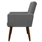 Poltrona Decorativa Nina Cadeira Escritório Recepção Wdecor C