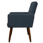 Poltrona Decorativa Nina Cadeira Escritório Recepção Wdecor C