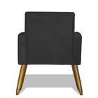 Poltrona Decorativa Nina - Grafite Grafite