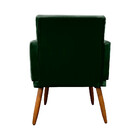 Poltrona Decorativa Nina Para Sala Em Veludo Star Confort